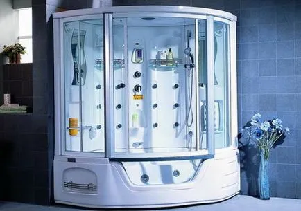 Cum se instalează cabina de duș în sine