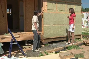 Construcție de case din lemn cadru Construcție de case din lemn cadru