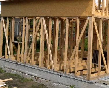 Construcție de case din lemn cadru