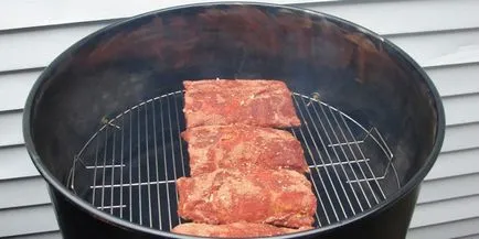 Smokehouse afumat la cald propriile lor mâini
