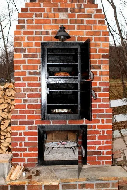 Smokehouse afumat la cald propriile lor mâini Smokehouse afumat la cald propriile lor mâini
