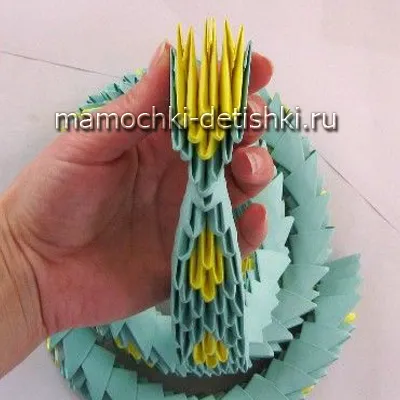 Origami master-class de șarpe