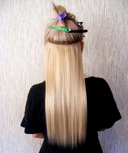 păr Tresse pe ea