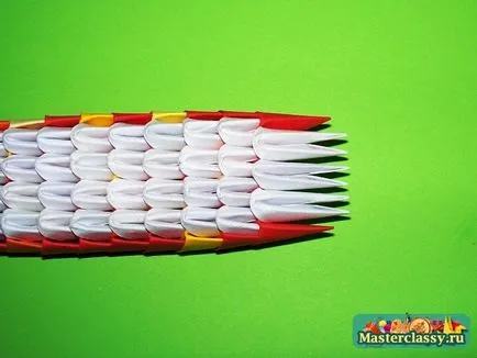 Origami master-class de șarpe