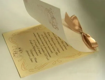 invitatie de nunta stil