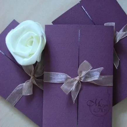 invitatie de nunta stil