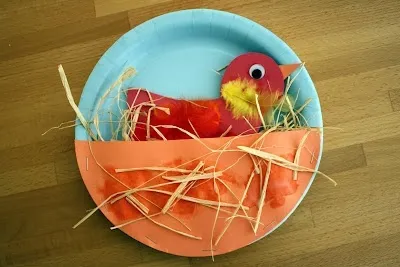 Faceți o pasăre cu mâinile