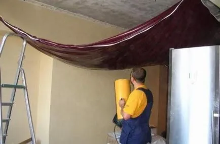 Cum se montează plafonul suspendat