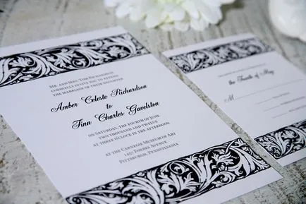 invitatie de nunta stil