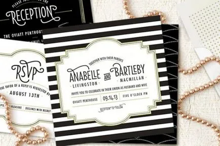 invitatie de nunta stil