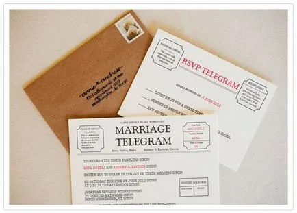 invitatie de nunta stil