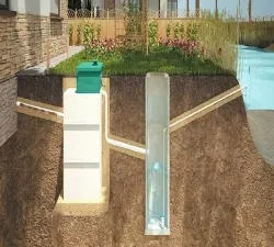 Fosa septica de containere cubice cu propriile lor mâini