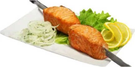 Cum se marineze frigarui de somon Cum se marineze frigarui de somon