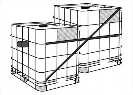 Fosa septica de containere cubice cu propriile lor mâini Fosa septica de containere cubice cu propriile lor mâini