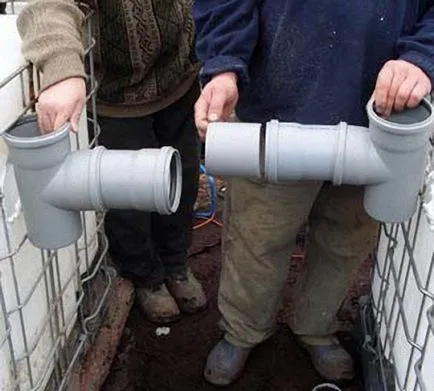Fosa septica de containere cubice cu propriile lor mâini