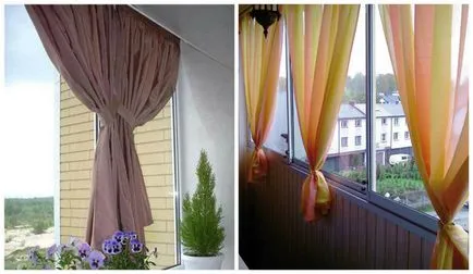 Jaluzele pentru balcoane cu mâinile lor Jaluzele pentru balcoane cu mâinile lor