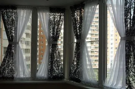 Jaluzele pentru balcoane cu mâinile lor Jaluzele pentru balcoane cu mâinile lor