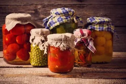 După cum este sterilizat borcane