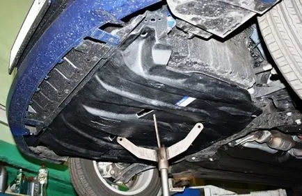 Instalarea carterului de securitate
