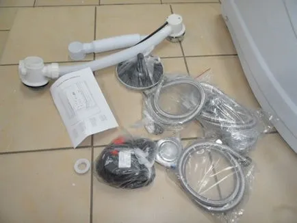 Cum se instalează cabina de duș în sine