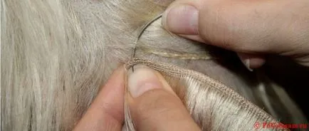 păr Tresse pe ea