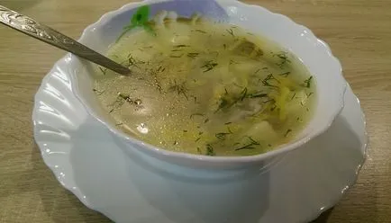 Supa cu pui și tăiței