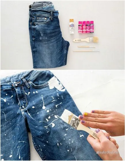 Cum de a decora blugi