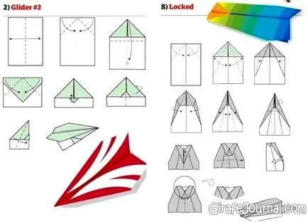10 moduri de modul de a face un avion de hârtie, video, diagrame (poate fi) 10 moduri de modul de a face un avion de hârtie, video, grafice