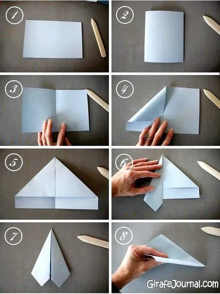 10 moduri de modul de a face un avion de hârtie, video, diagrame (banda) 10 moduri de modul de a face un avion de hârtie, video, grafice
