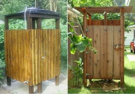 5 moduri de a construi un duș de vară pentru a da propriile lor mâini