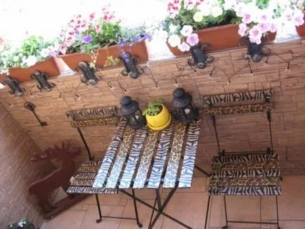 7 idei de design interior frumos balcon, doamnă Fairy