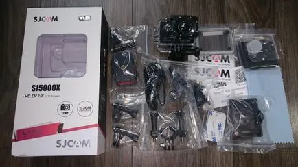 camera de acțiune sjcam sj5000x 4K (ediția de elita) - o alternativă la brandurile mai eminenți