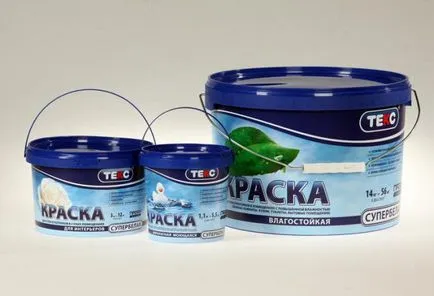 vopsea acrilica - ceea ce este tipuri de vopsele acrilice și aplicarea lor