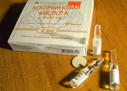 Ascorbic masca facială