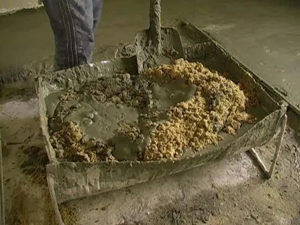 Beton cu mâinile - cum să facă beton cu mâinile lor