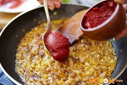 Chakhokhbili cu carne de pui - un pas cu pas reteta cu fotografii, cum să gătească Georgian