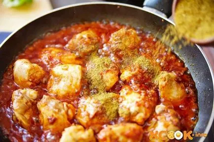 Chakhokhbili cu carne de pui - un pas cu pas reteta cu fotografii, cum să gătească Georgian