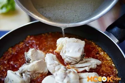 Chakhokhbili cu carne de pui - un pas cu pas reteta cu fotografii, cum să gătească Georgian