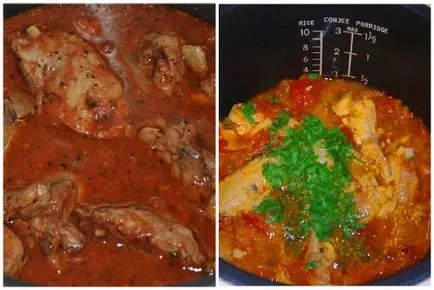 Chahohbili- Georgian-pas rețete tocană Chahohbili- Georgian-pas rețete tocană