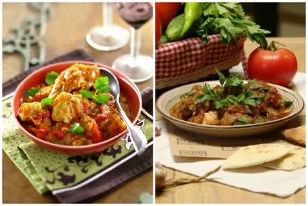 Chahohbili- Georgian-pas rețete tocană Chahohbili- Georgian-pas rețete tocană