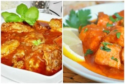 pas cu pas Chahohbili- rețete de tocană Georgian (chakhokhbili) Chahohbili- Georgian-pas rețete tocană