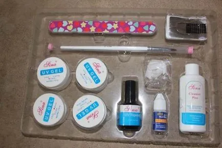 Ce ai nevoie pentru a unghiilor o listă de materiale, prețurile (ceea ce este necesar pentru gel de unghii) Ce ai nevoie pentru a unghiilor o listă de materiale, preturi