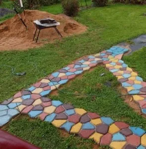 preparare beton colorat a soluției, și cum să facă cea mai colorația
