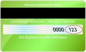 codul de securitate CVV pe hartă