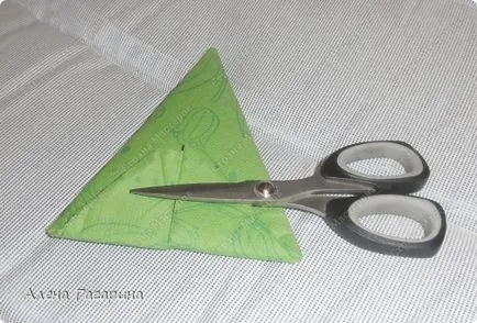 Flori de la - servetele, brodată