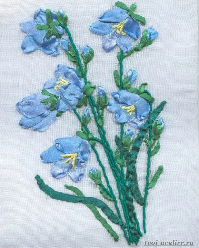 Flori din panglici