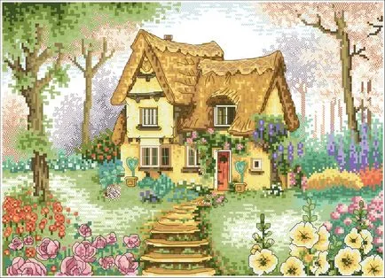 Casă cu propriile sale mâini - ca o colibă sat transformat într-o casa de vacanta de vis (cu mâinile) Casă cu propriile sale mâini - ca o colibă sat convertit într-o casă de țară vise