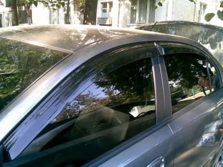 Deflectoare pentru geamurile laterale sau ca un vetroviki set corespunzător (acest caz) Deflectoare pentru geamurile laterale sau cum se instalează în mod corespunzător vetroviki