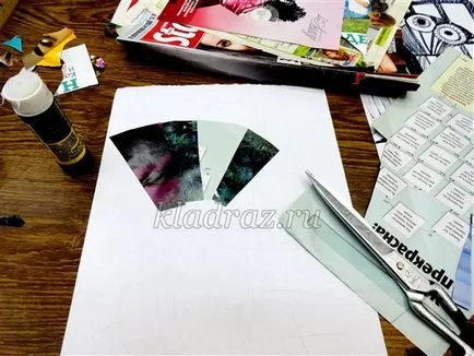 Copiii de appliqué hârtie colorată cu mâinile microni dvs. de selecție
