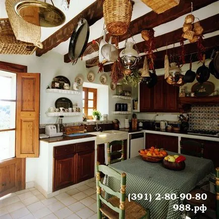 acasă în stil rustic, cu propriile lor mâini - mosstroyservice